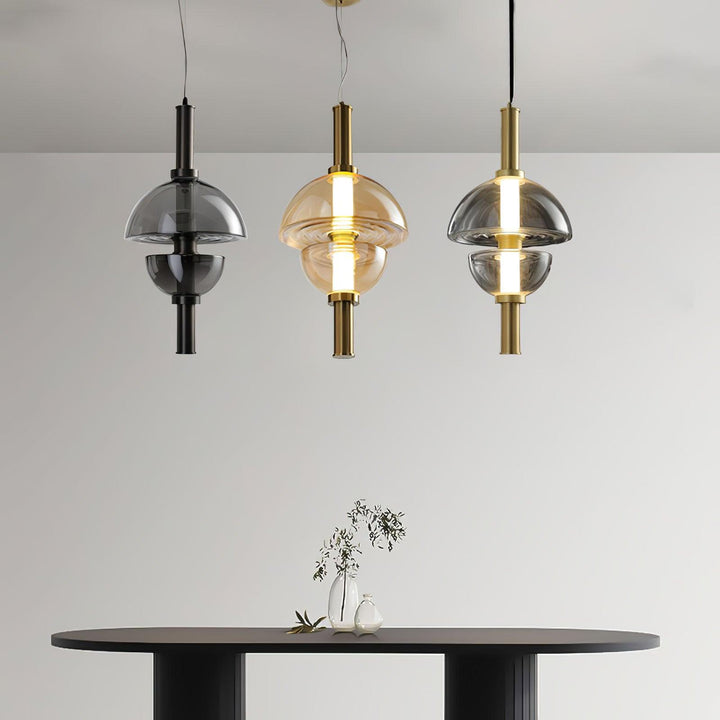 Aura Suspension en Verre Contemporaine - Neutralighting