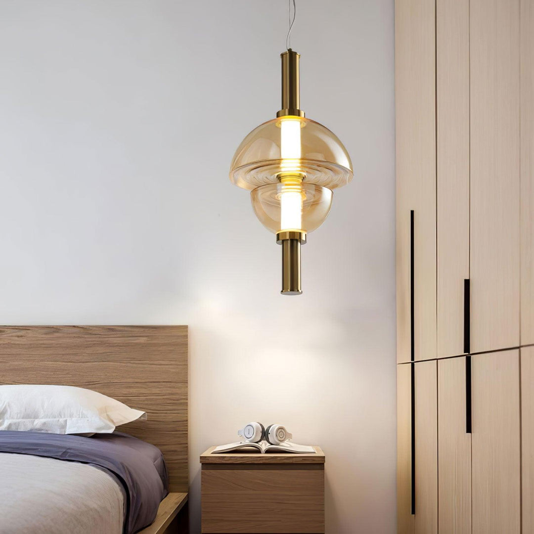 Aura Suspension en Verre Contemporaine - Neutralighting