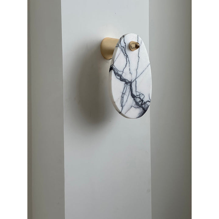 Norduvys Moderne Luxuriouse Métal Marbre Applique Murale - Neutralighting
