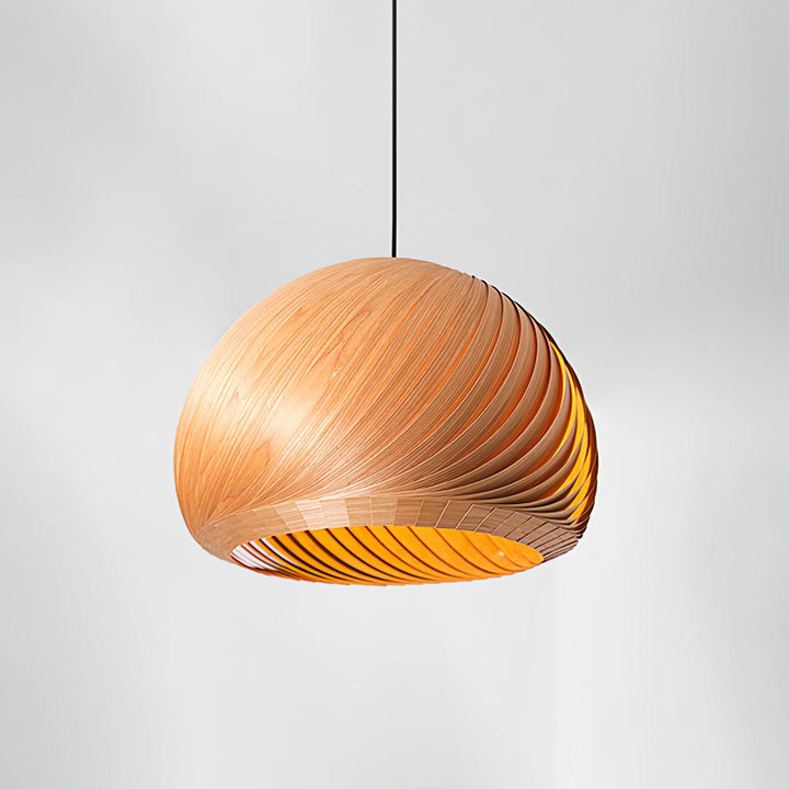 Spiral Lampe Suspension en Bois Vintage - Neutralighting