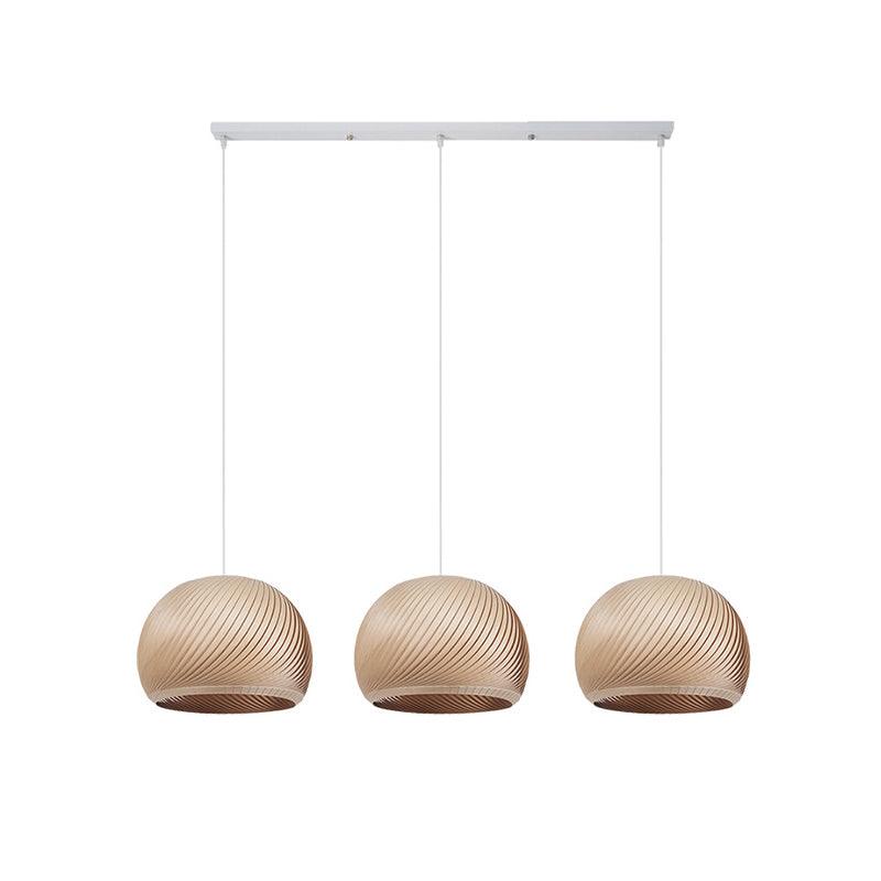 Spiral Lampe Suspension en Bois Vintage - Neutralighting