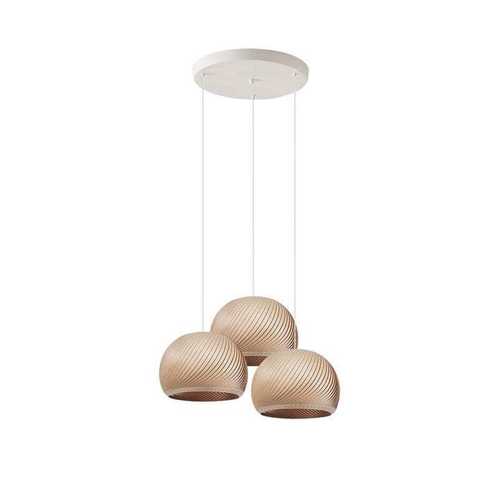 Spiral Lampe Suspension en Bois Vintage - Neutralighting