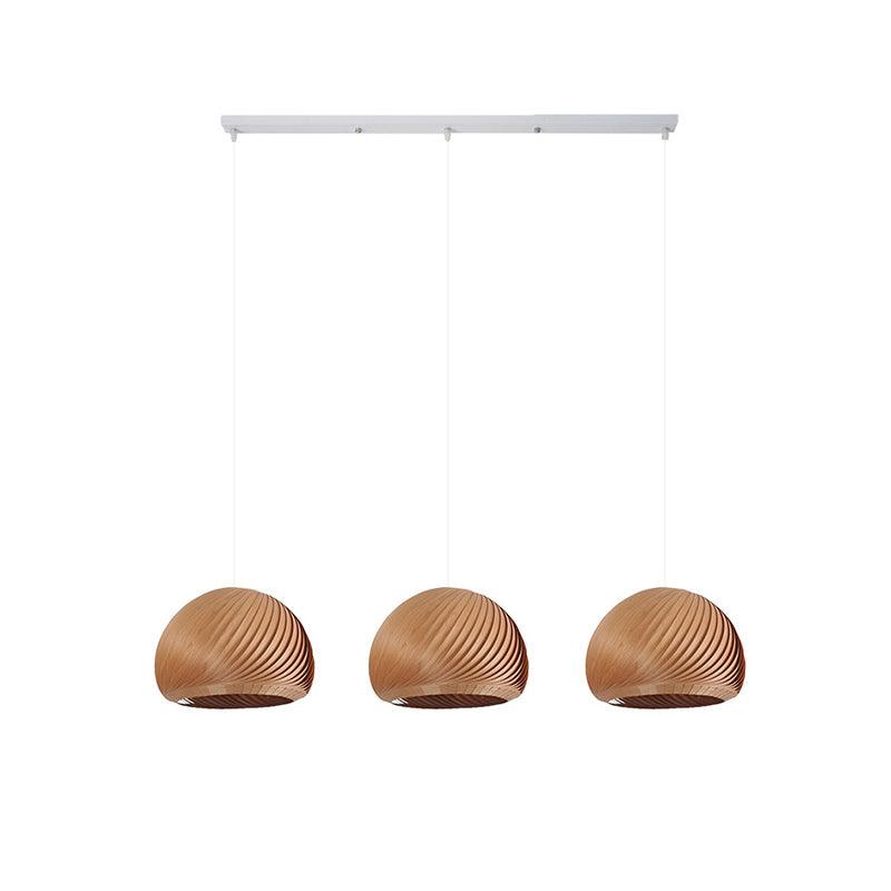 Spiral Lampe Suspension en Bois Vintage - Neutralighting