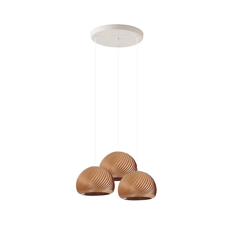 Spiral Lampe Suspension en Bois Vintage - Neutralighting