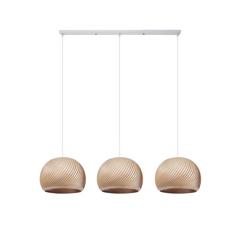 Spiral Lampe Suspension en Bois Vintage - Neutralighting