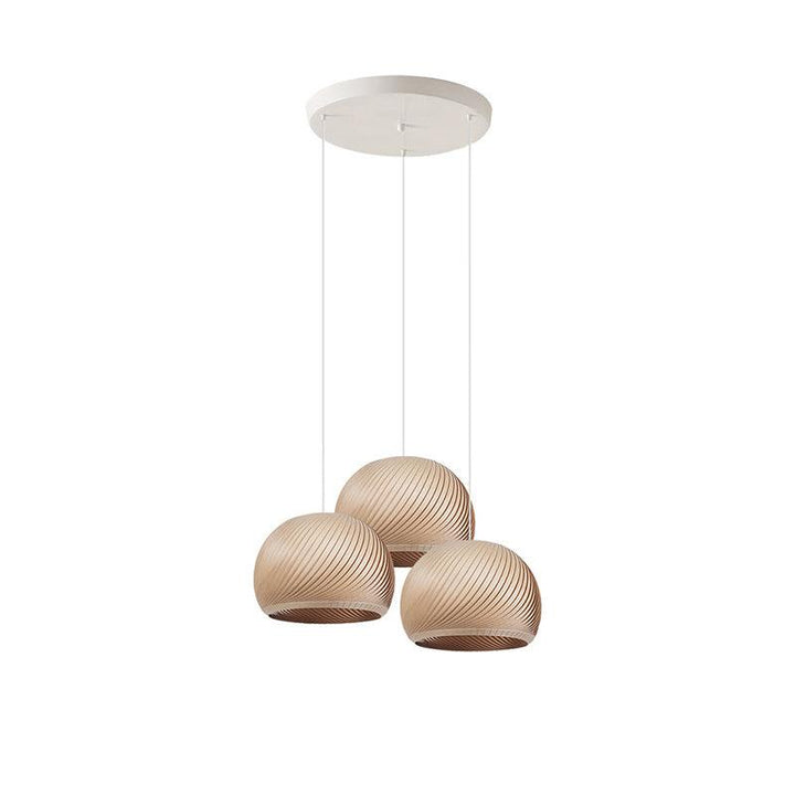 Spiral Lampe Suspension en Bois Vintage - Neutralighting