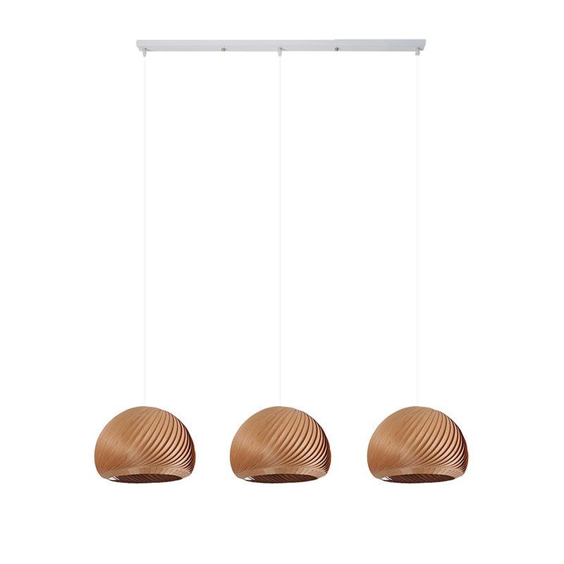 Spiral Lampe Suspension en Bois Vintage - Neutralighting