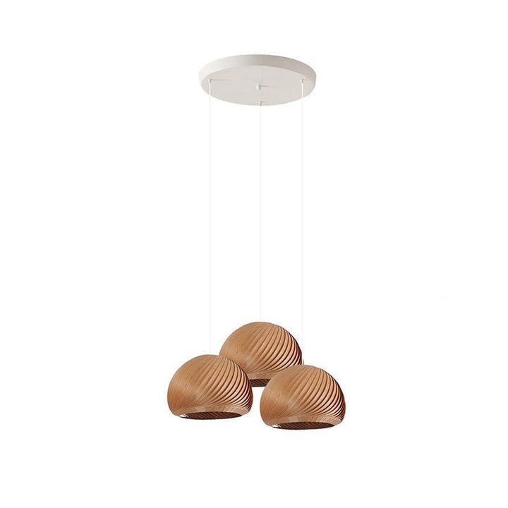 Spiral Lampe Suspension en Bois Vintage - Neutralighting