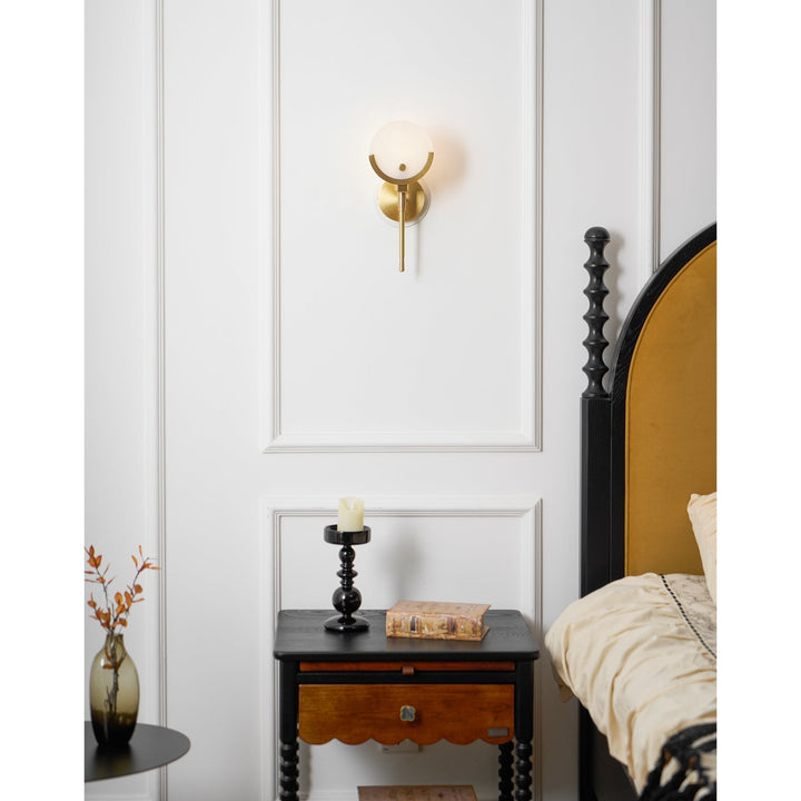 Zavarara Applique Murale Sphère Albâtre - Neutralighting