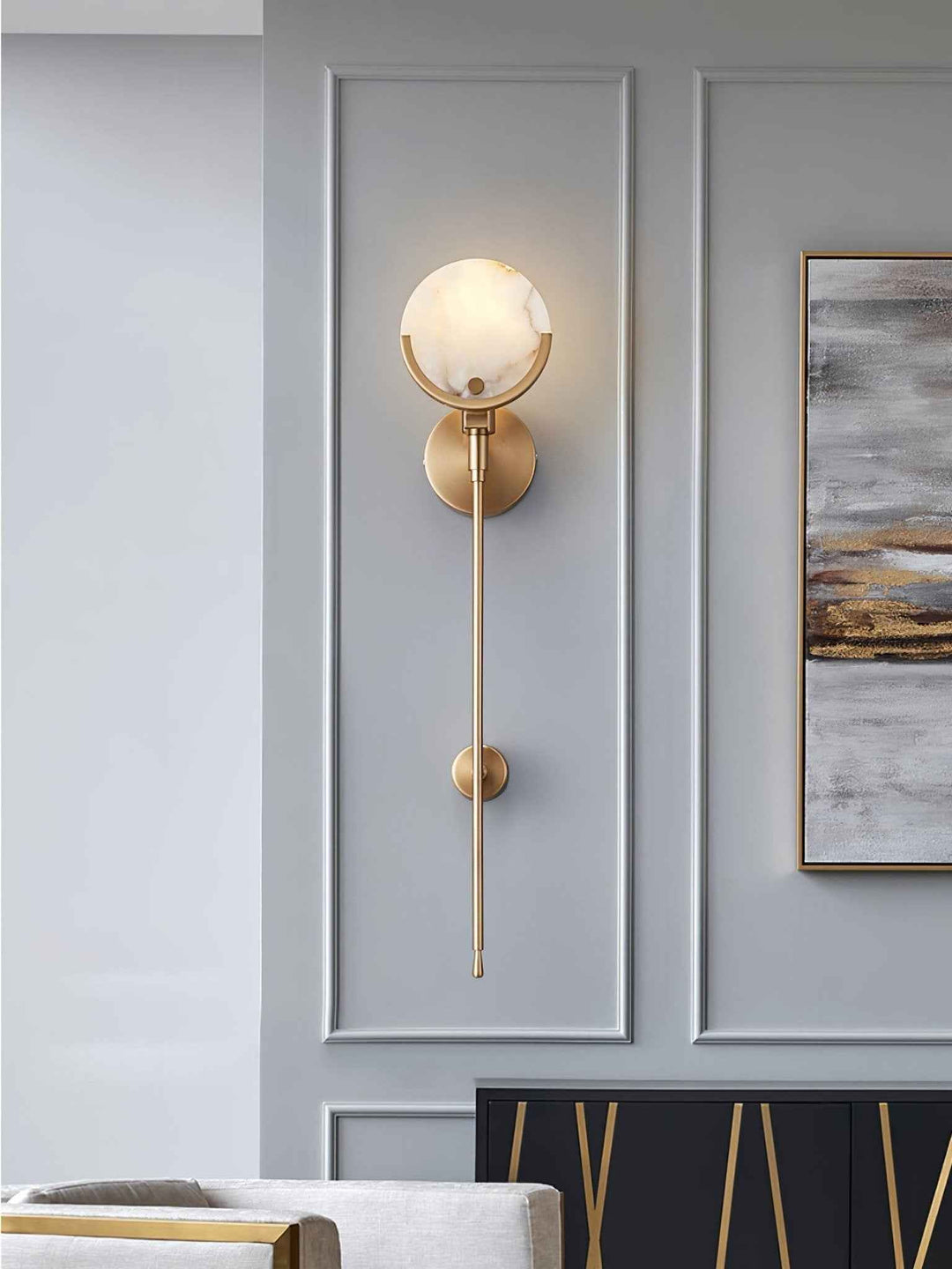 Lampe Zavarara en Laiton – Design Contemporain