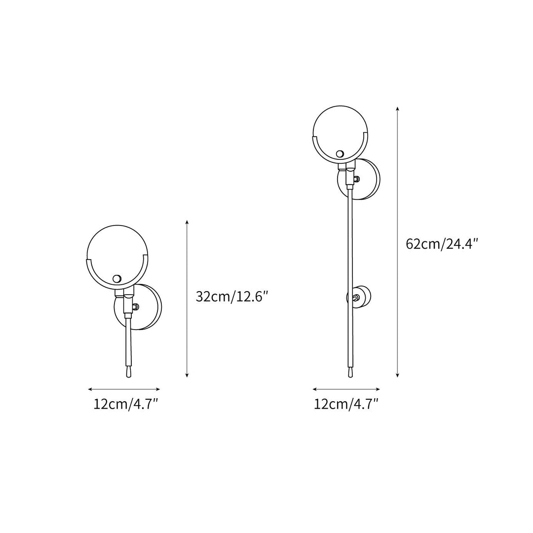 Ljomuvyo Moderne Minimaliste Laiton Albâtre Applique Murale - Neutralighting