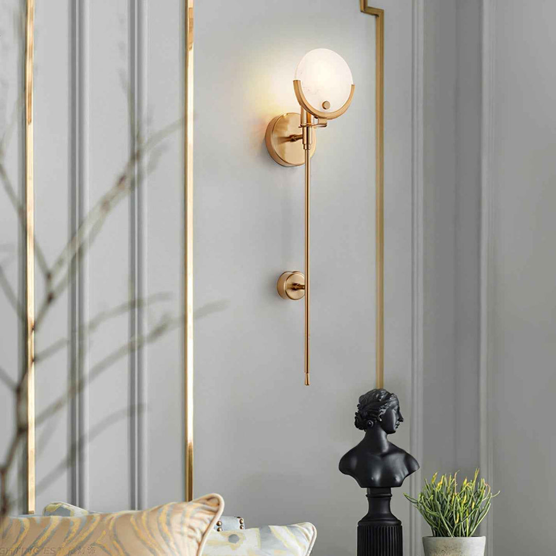 Lampe vyo en Laiton – Design Contemporain