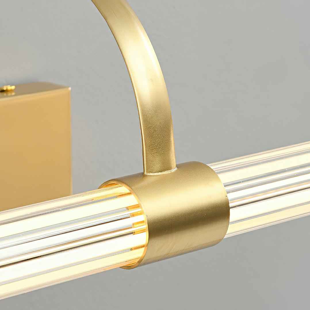 Beryl Acrylique 45cm Noir LED 18W