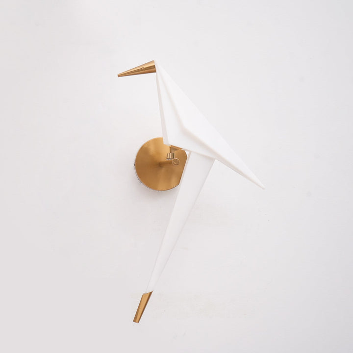 Visileth Nordic Art Crane Plug-In Wall Lamp - Neutralighting
