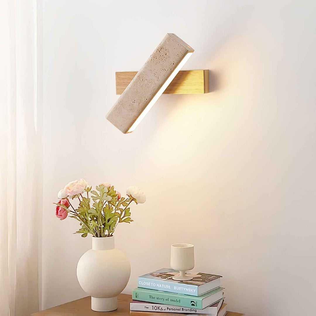 Esorora Acrylique 18cm Blanc LED