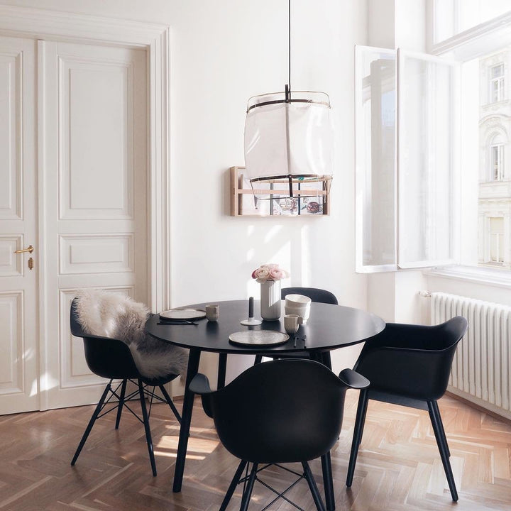 Lustra Lampe Pendante Abat-jour en Bambou pour Salon - Neutralighting