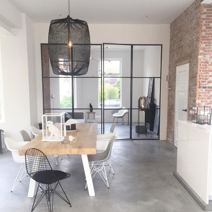Lustra Lampe Pendante Abat-jour en Bambou pour Salon - Neutralighting