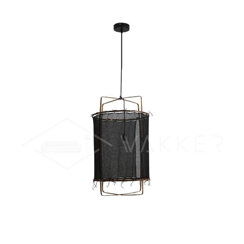 Lustra Lampe Pendante Abat-jour en Bambou pour Salon - Neutralighting