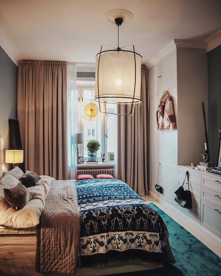 Lustra Lampe Pendante Abat-jour en Bambou pour Salon - Neutralighting