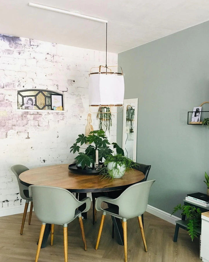 Lustra Lampe Pendante Abat-jour en Bambou pour Salon - Neutralighting