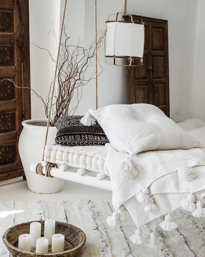 Lustra Lampe Pendante Abat-jour en Bambou pour Salon - Neutralighting