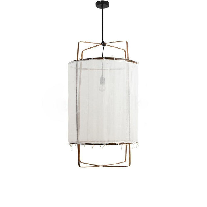 Lustra Lampe Pendante Abat-jour en Bambou pour Salon - Neutralighting