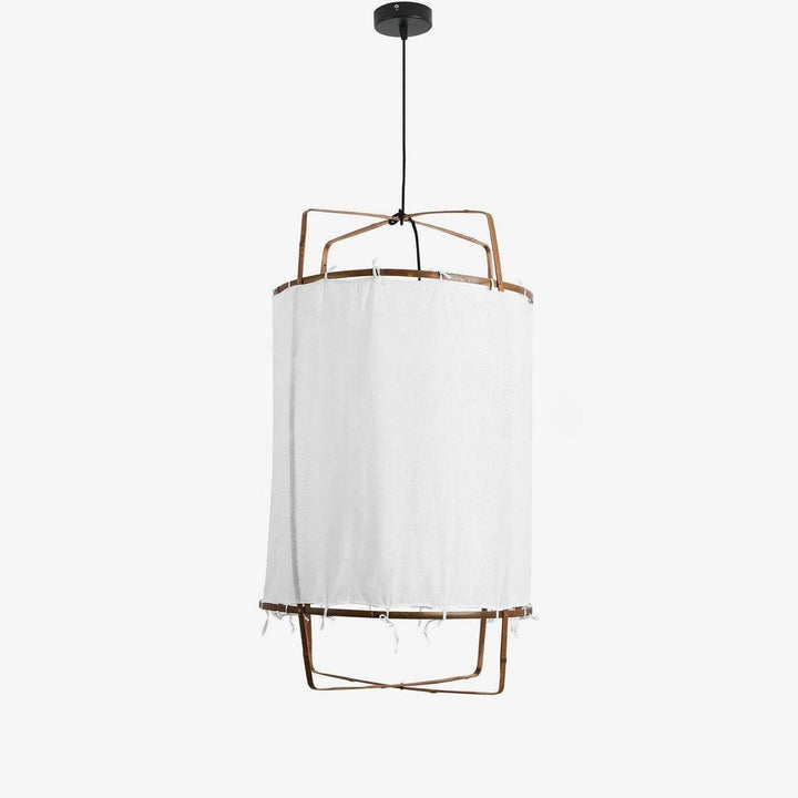Lustra Lampe Pendante Abat-jour en Bambou pour Salon - Neutralighting