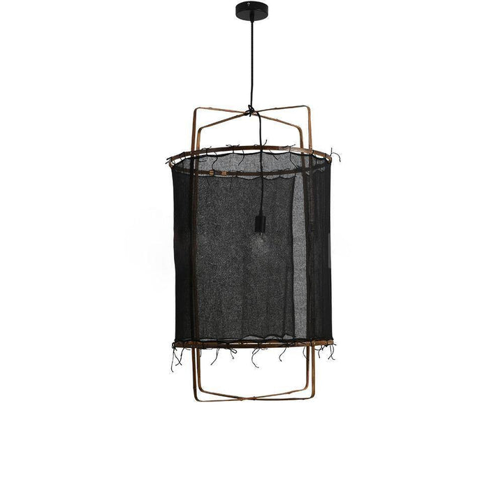 Lustra Lampe Pendante Abat-jour en Bambou pour Salon - Neutralighting