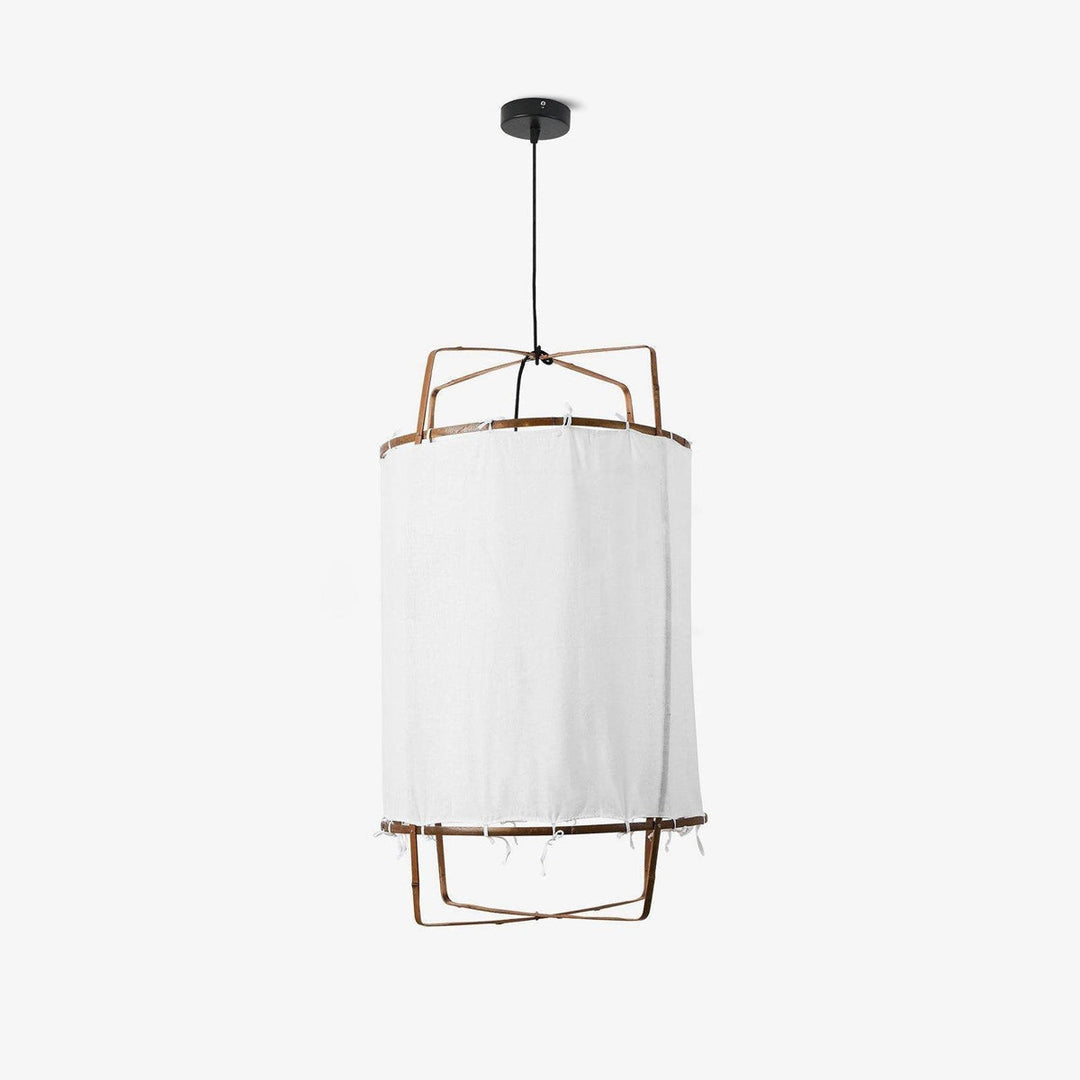 Lustra Lampe Pendante Abat-jour en Bambou pour Salon - Neutralighting