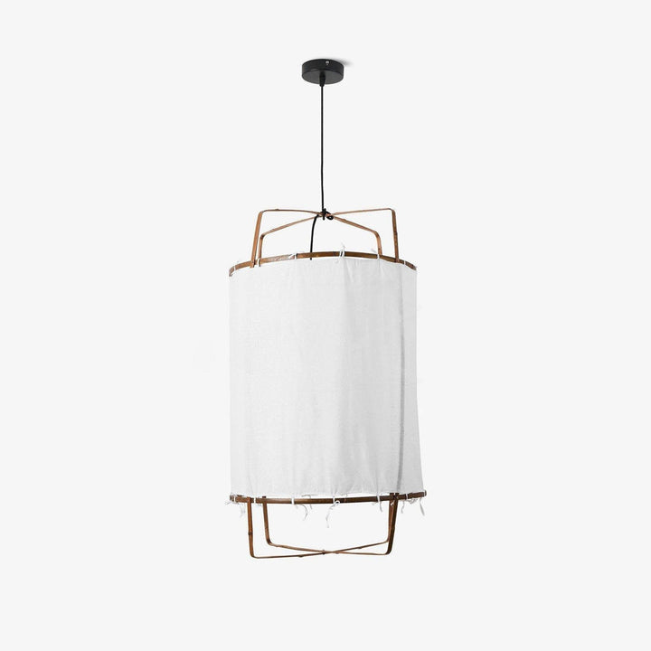 Lustra Lampe Pendante Abat-jour en Bambou pour Salon - Neutralighting