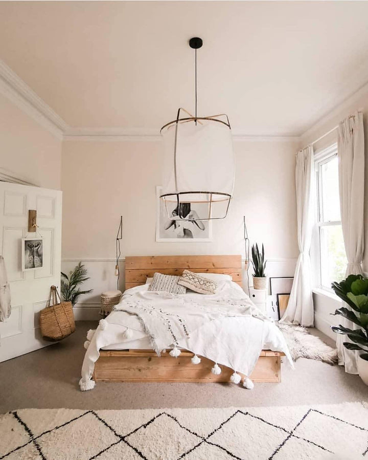 Lustra Lampe Pendante Abat-jour en Bambou pour Salon - Neutralighting