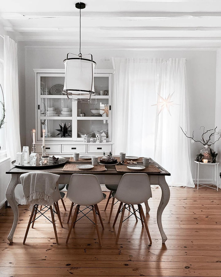 Lustra Lampe Pendante Abat-jour en Bambou pour Salon - Neutralighting
