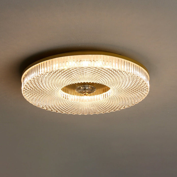 Orb Plafonnier Moderne Rond LED Blanc/Doré/Noir Chambre à Coucher - Neutralighting