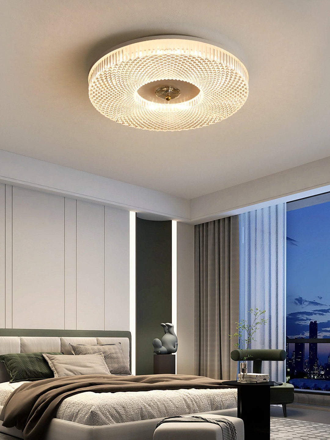 Solara Plafonnier LED Encastré en Acrylique - Neutralighting