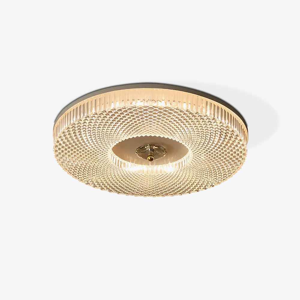 Solara Acrylique 40cm Noir LED 72W