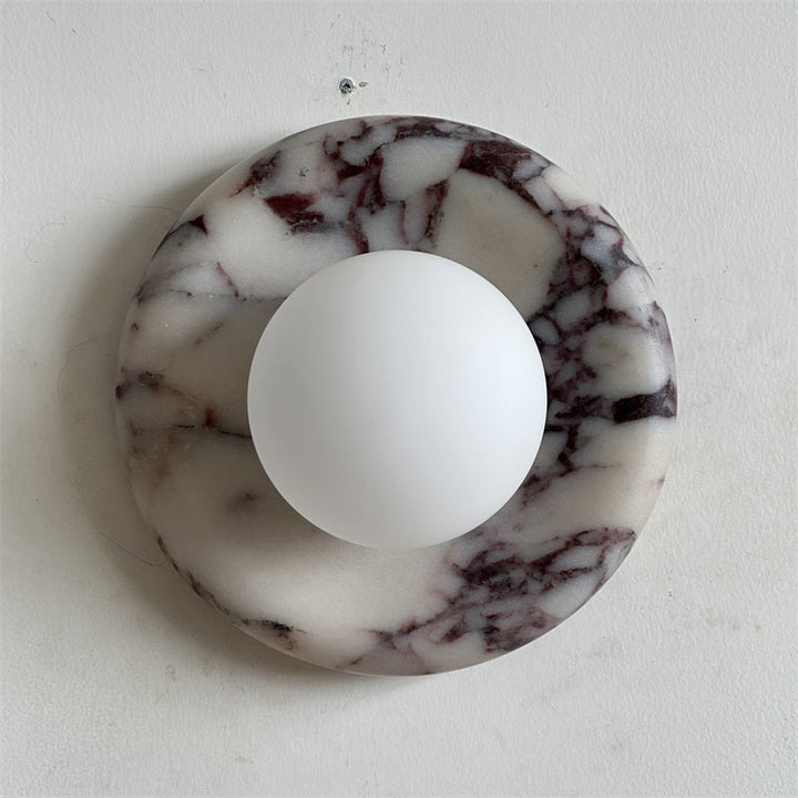 Bvlgari Applique Murale Moderne Minimaliste Evenir en Marbre Violet - Neutralighting