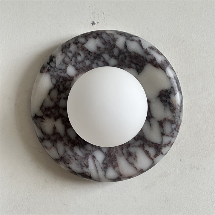 Bvlgari Applique Murale Moderne Minimaliste Evenir en Marbre Violet - Neutralighting