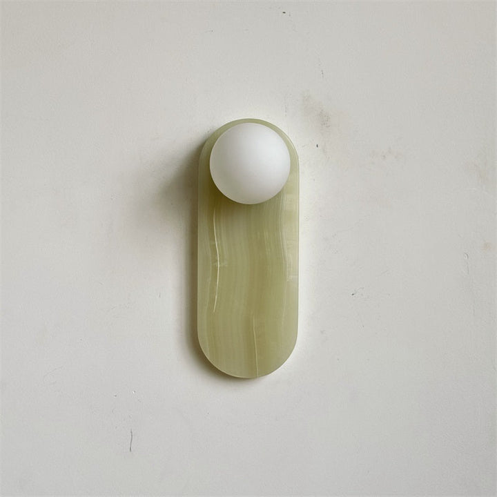 Syraeia Applique Murale Marbre Jade Minimaliste Moderne - Neutralighting