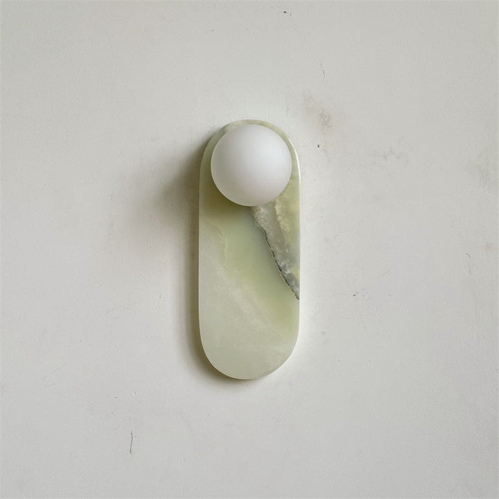 Syraeia Applique Murale Marbre Jade Minimaliste Moderne - Neutralighting