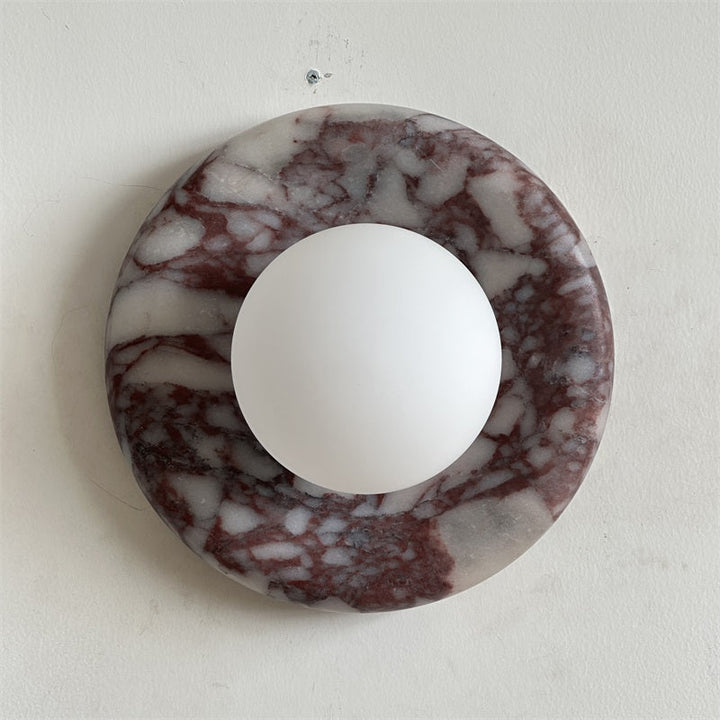 Bvlgari Applique Murale Moderne Minimaliste Evenir en Marbre Violet - Neutralighting