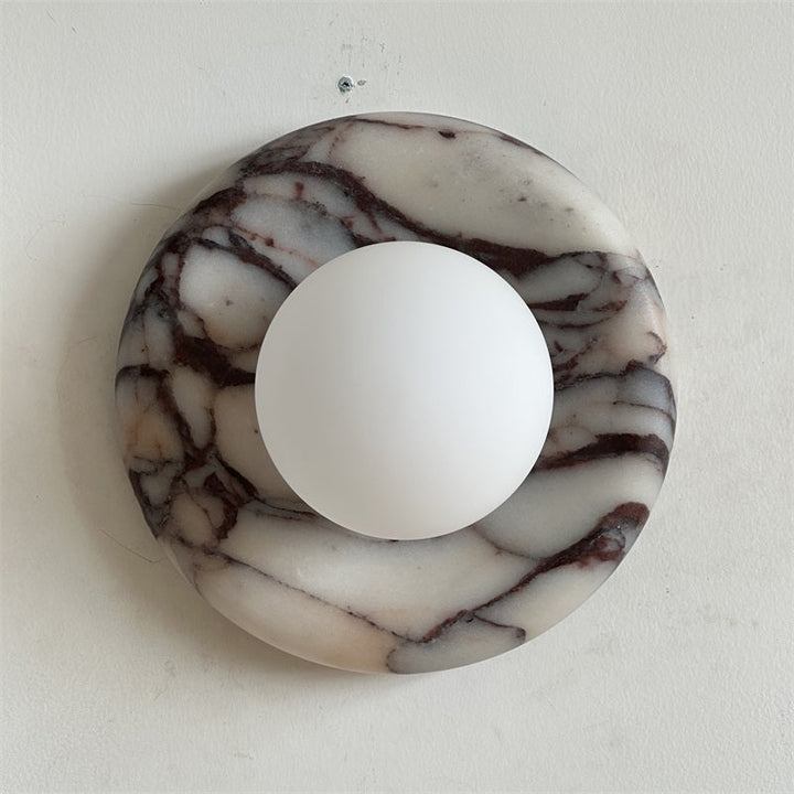 Bvlgari Applique Murale Moderne Minimaliste Evenir en Marbre Violet - Neutralighting