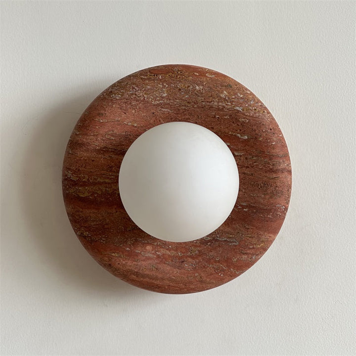 Orli Applique Murale Moderne et Minimaliste en Travertin - Neutralighting