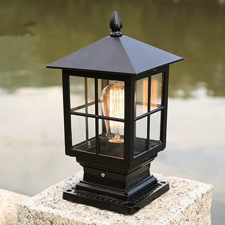Silva Lampe de Poteau en forme de Lanterne, L 35CM - Neutralighting