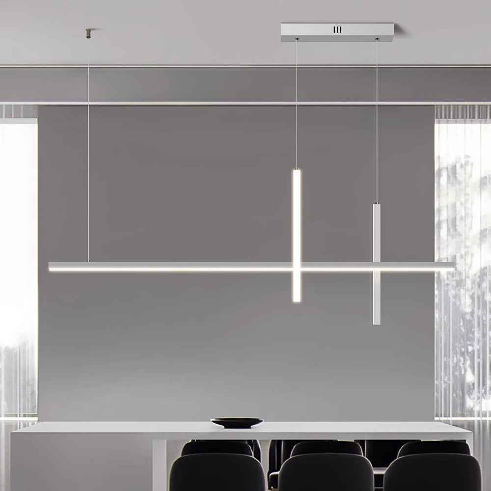 Ray Moderne Suspension Métal/Acrylique Noir/Blanc Salle à manger - Neutralighting