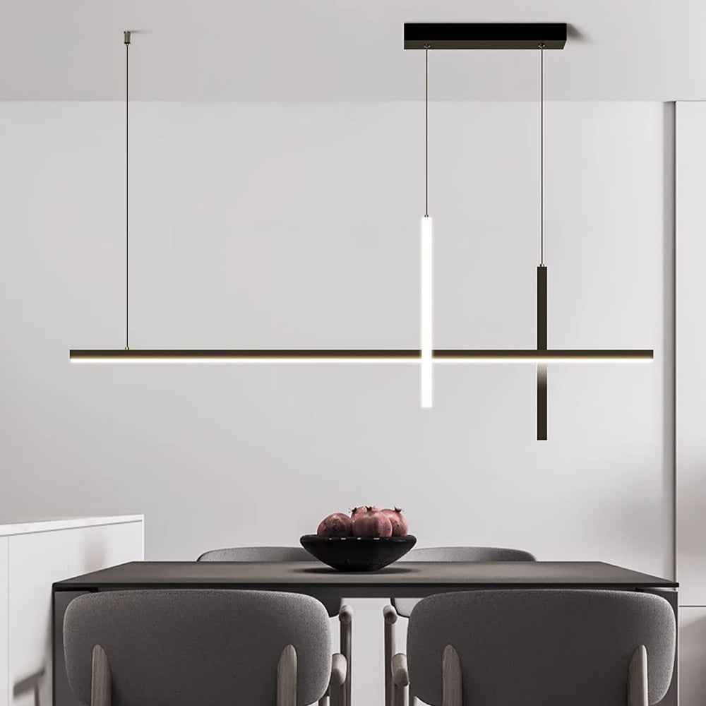 Ray Moderne Suspension Métal/Acrylique Noir/Blanc Salle à manger - Neutralighting