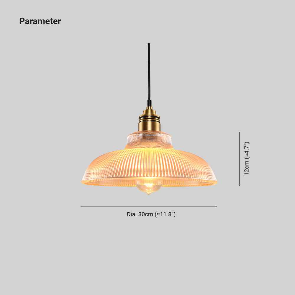Umai Industrie LED Suspension Clair/Ambre Chambre à coucher/Restaurant - Neutralighting