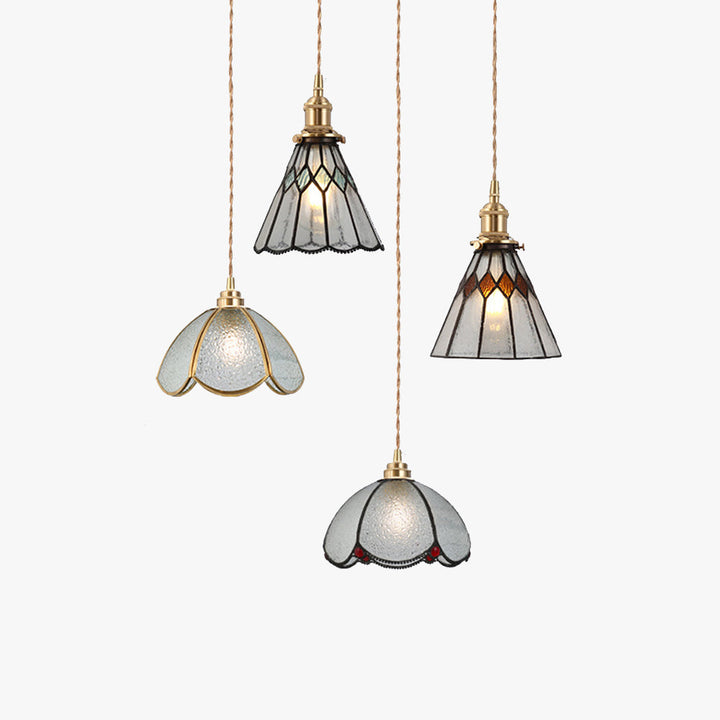 Valentina Vintage Suspension Verre Chambre À Coucher/Salle À Manger - Neutralighting
