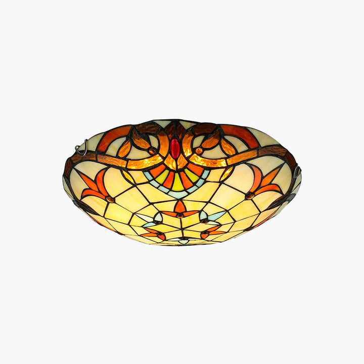 Plafonnier Tiffany Verre LED V9