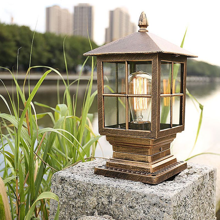 Silva Lampe de Poteau en forme de Lanterne, L 35CM - Neutralighting