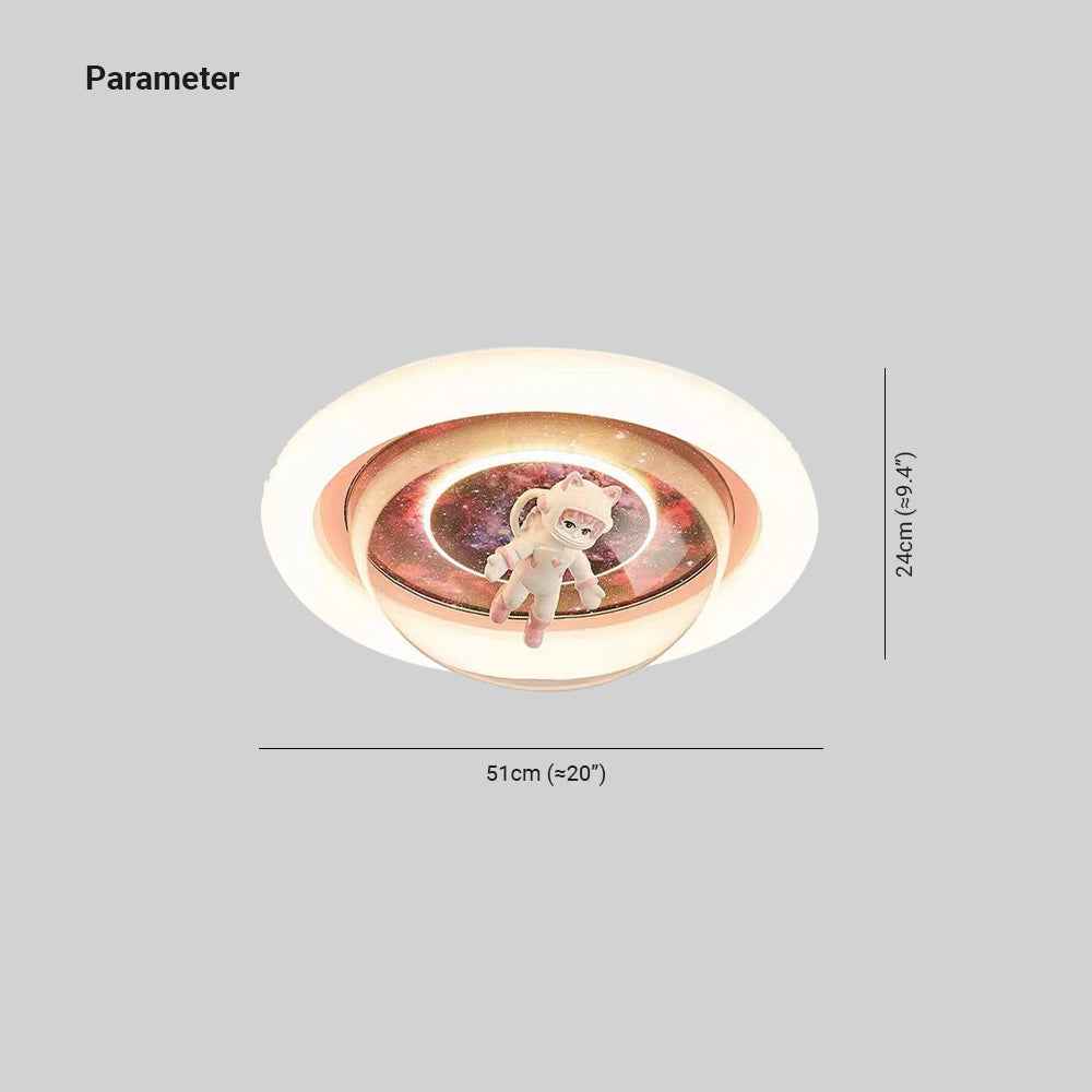 Plafonnier Aria en Acrylique – Plafonnier Élégant